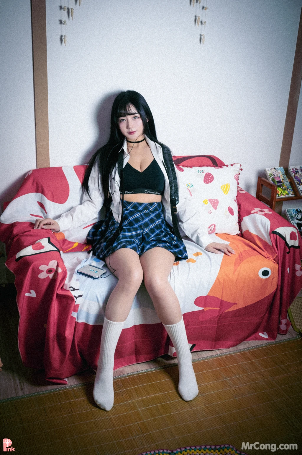 [PINK] Han Jina (한지나): 지나의 교복 생활 (Dark Ver) (54 photos) – Page 2
