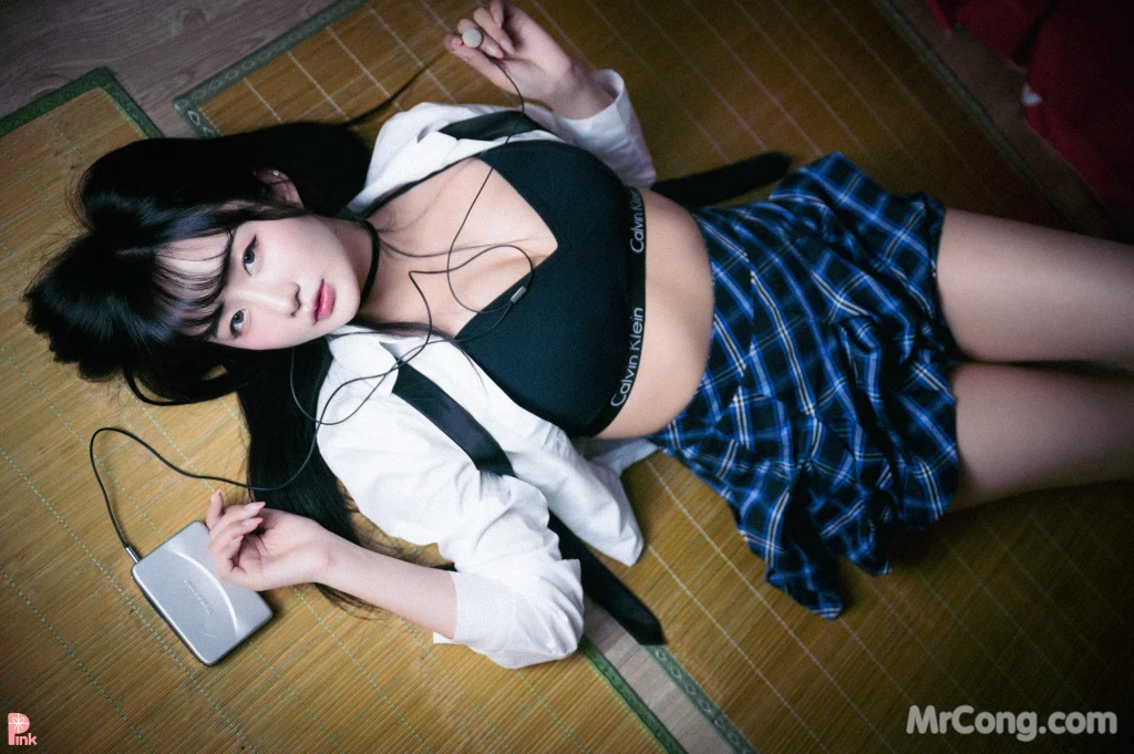 [PINK] Han Jina (한지나): 지나의 교복 생활 (Dark Ver) (54 photos) – Page 2