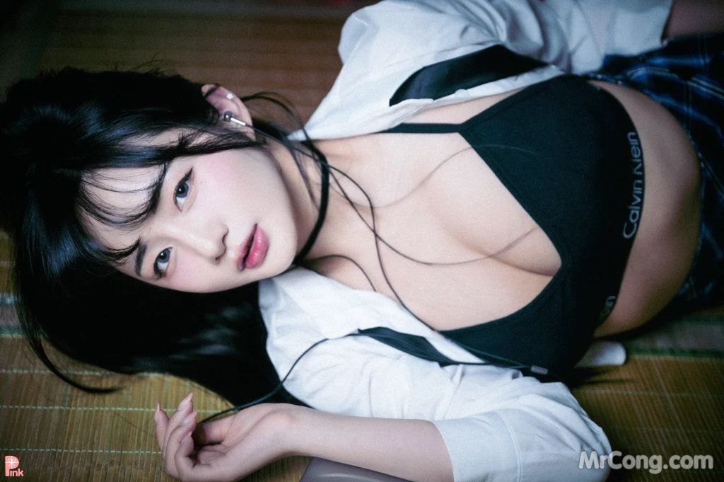 [PINK] Han Jina (한지나): 지나의 교복 생활 (Dark Ver) (54 photos) – Page 3