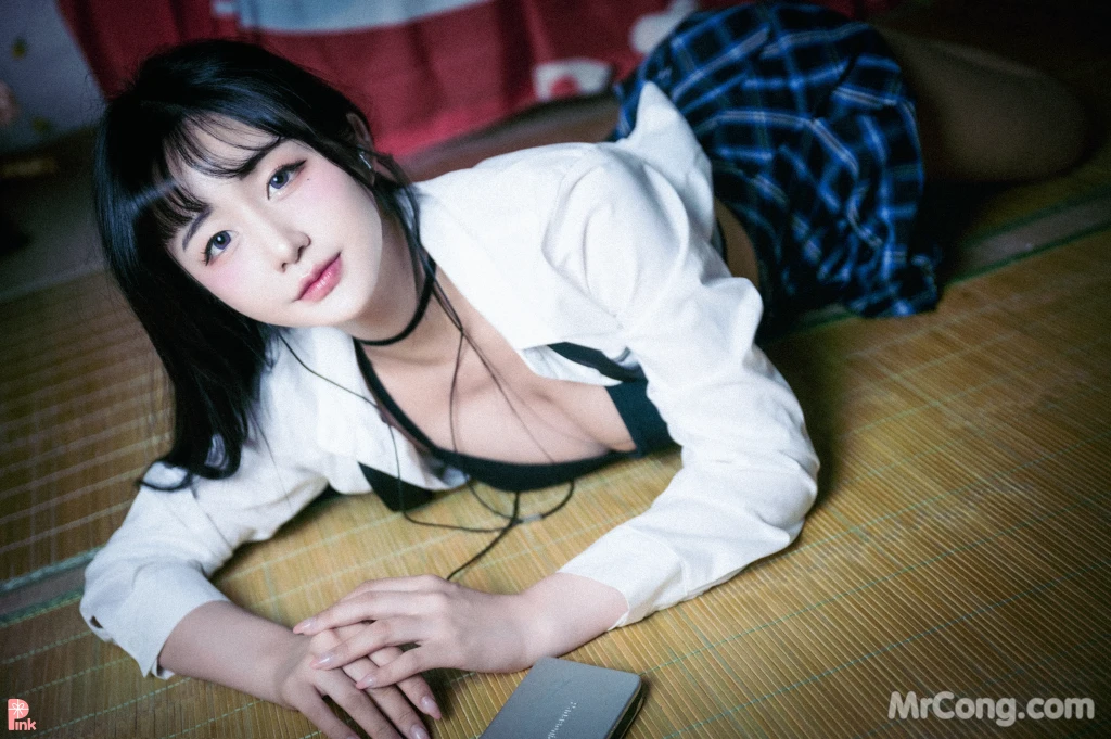 [PINK] Han Jina (한지나): 지나의 교복 생활 (Dark Ver) (54 photos) – Page 3
