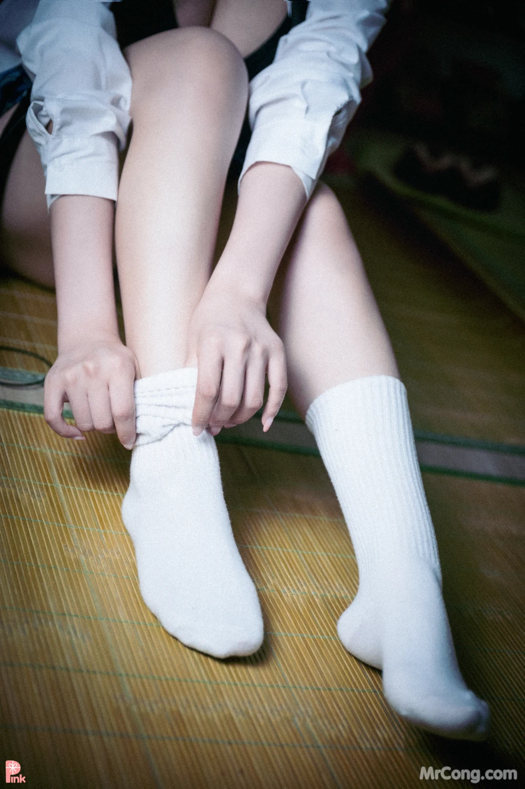 [PINK] Han Jina (한지나): 지나의 교복 생활 (Dark Ver) (54 photos) – Page 4