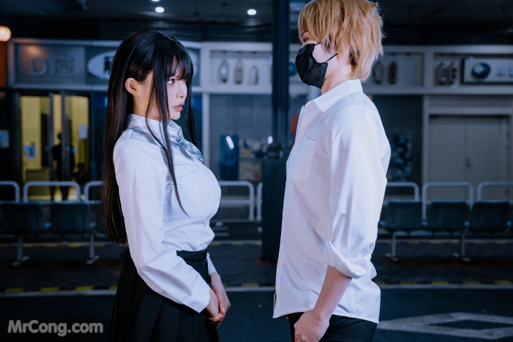 Coser@Xia Xiao Qiu Qiu Qiu (夏小秋秋秋) No.111: 清纯女友-堕 (115 photos + 1 video) – Page 2