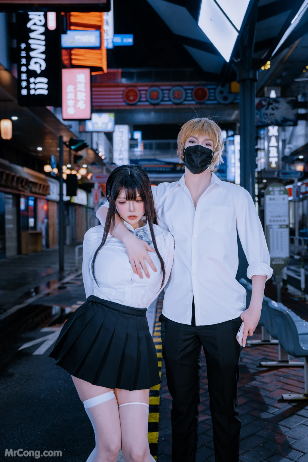 Coser@Xia Xiao Qiu Qiu Qiu (夏小秋秋秋) No.111: 清纯女友-堕 (115 photos + 1 video) – Page 2