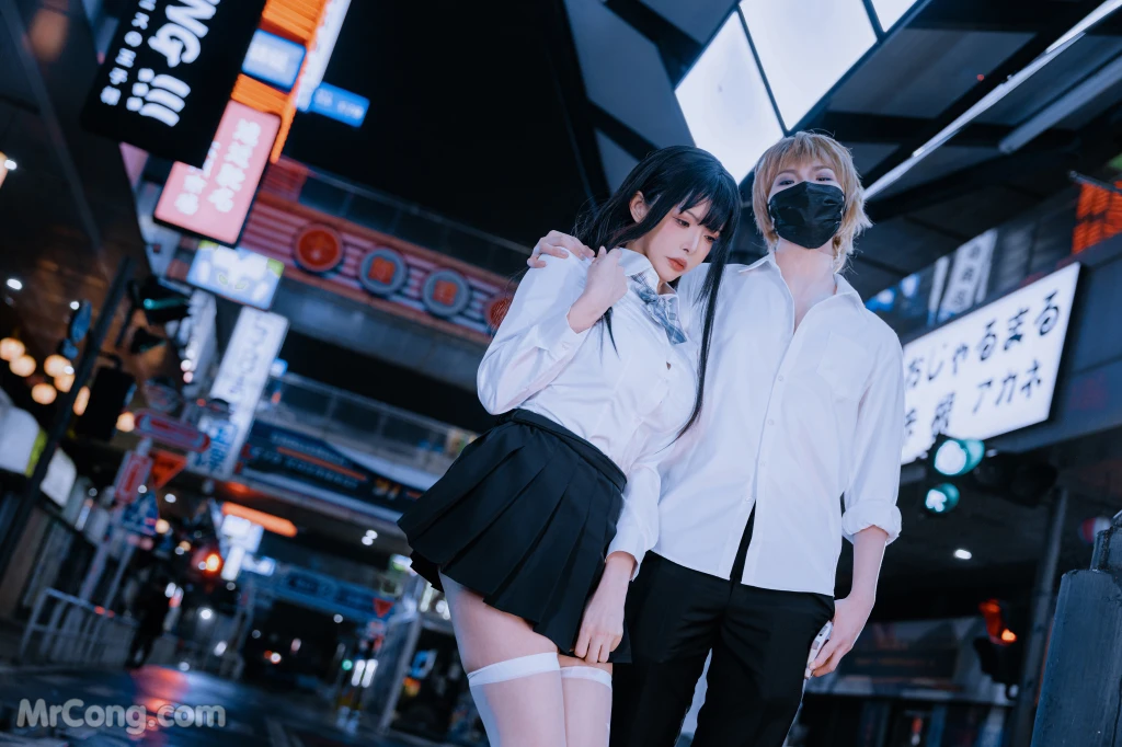 Coser@Xia Xiao Qiu Qiu Qiu (夏小秋秋秋) No.111: 清纯女友-堕 (115 photos + 1 video) – Page 3