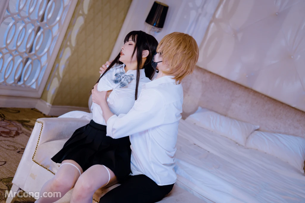 Coser@Xia Xiao Qiu Qiu Qiu (夏小秋秋秋) No.111: 清纯女友-堕 (115 photos + 1 video) – Page 4