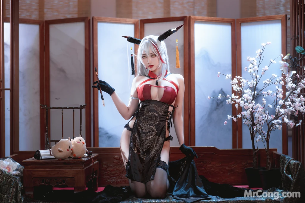 Coser@宮本桜: 埃吉尔旗袍 (30 photos) – Page 2