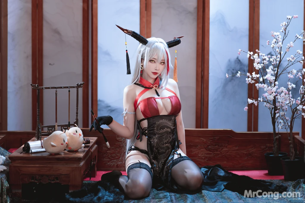 Coser@宮本桜: 埃吉尔旗袍 (30 photos) – Page 2