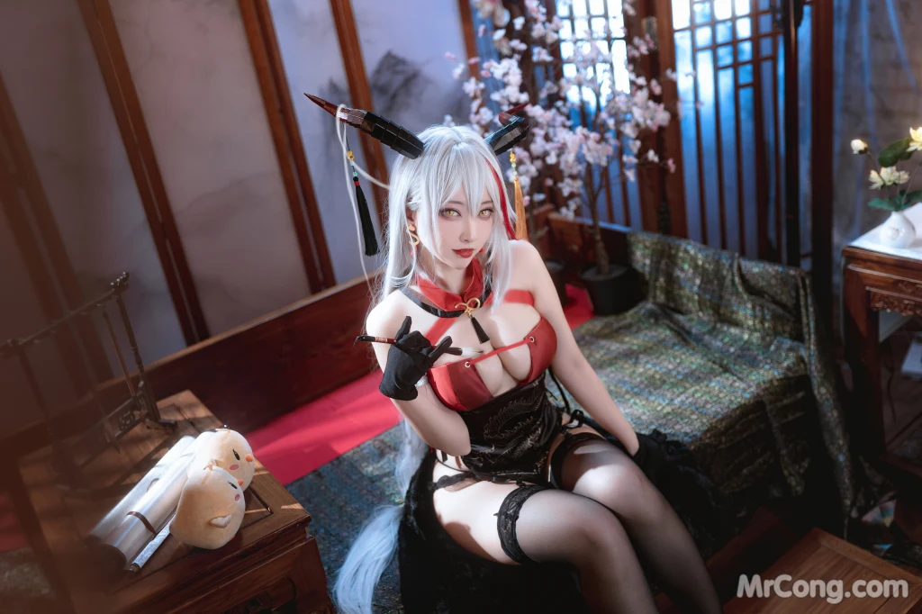 Coser@宮本桜: 埃吉尔旗袍 (30 photos) – Page 3