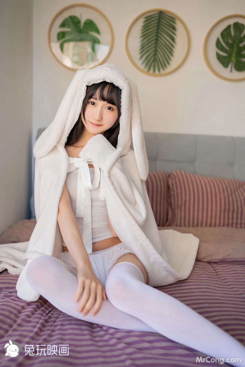 Cosplay@兔玩映画 Vol.035: 浴巾兔子 (42 photos)插图3