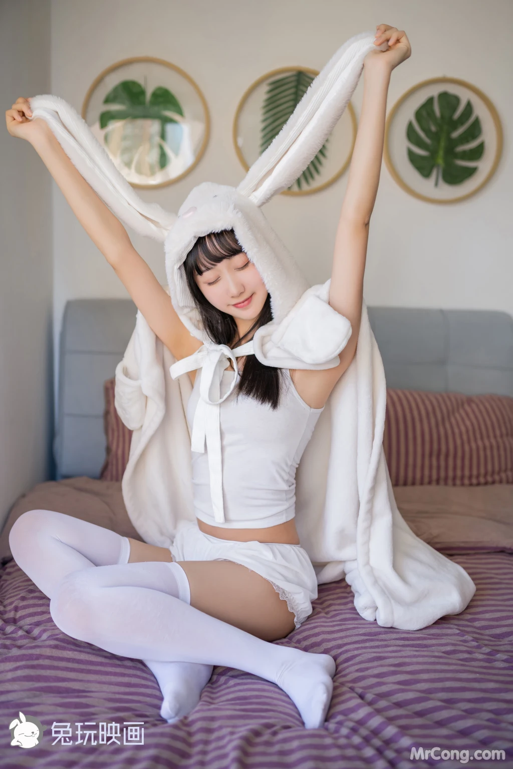 Cosplay@兔玩映画 Vol.035: 浴巾兔子 (42 photos)插图4