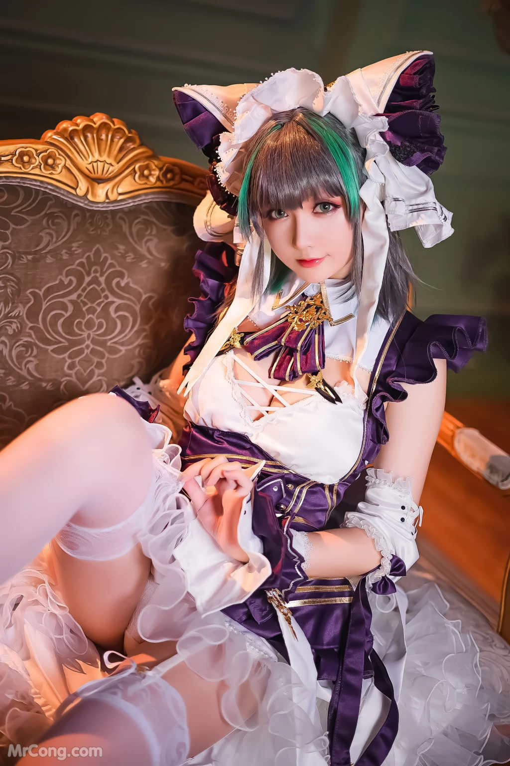 Coser@星之迟迟Hoshilily: Cheshire (Azur Lane) (50 photos)插图6