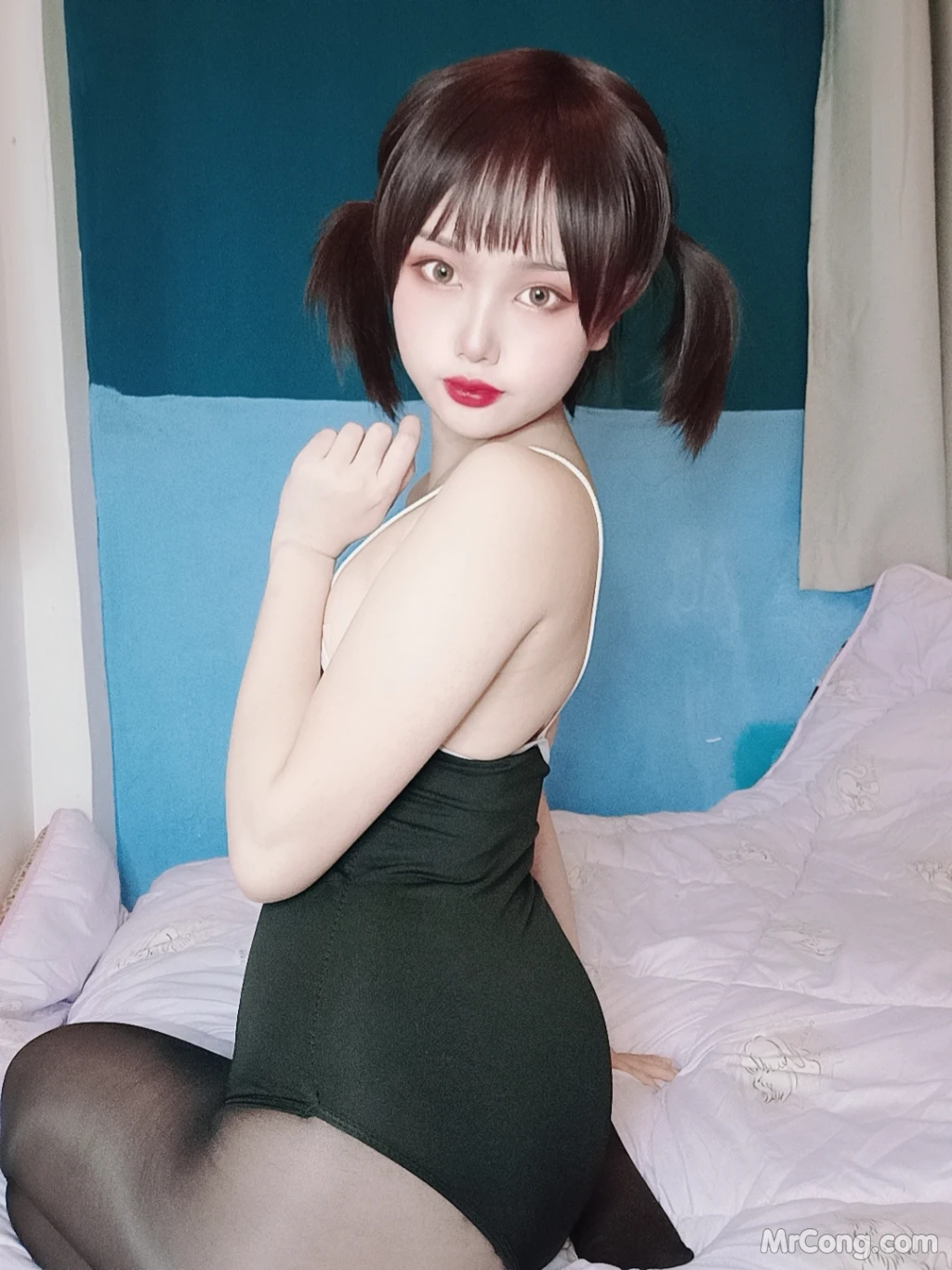 Coser@您的蛋蛋: 黑丝死库水 (22 photos + 4 videos)插图7