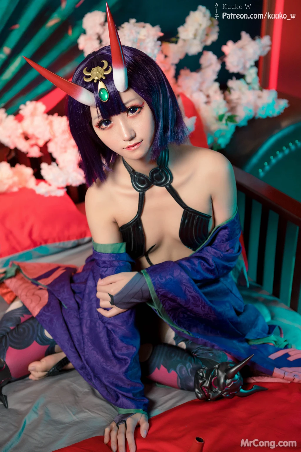 Coser@KuukoW No.022: Shuten Douji (57 photos + 6 videos)插图1