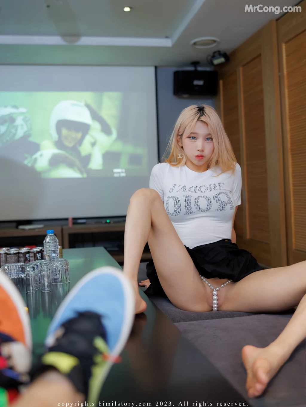 [Bimilstory] Taeri: Vol.14 Karaoke Girl – Bead Panty (139 photos + 1 video) – Page 4