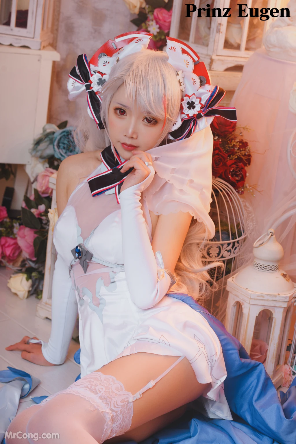 Coser@面饼仙儿 No.054: 欧根花嫁 (22 photos) – Page 2