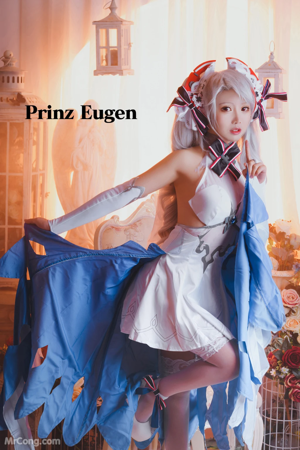 Coser@面饼仙儿 No.054: 欧根花嫁 (22 photos) – Page 2