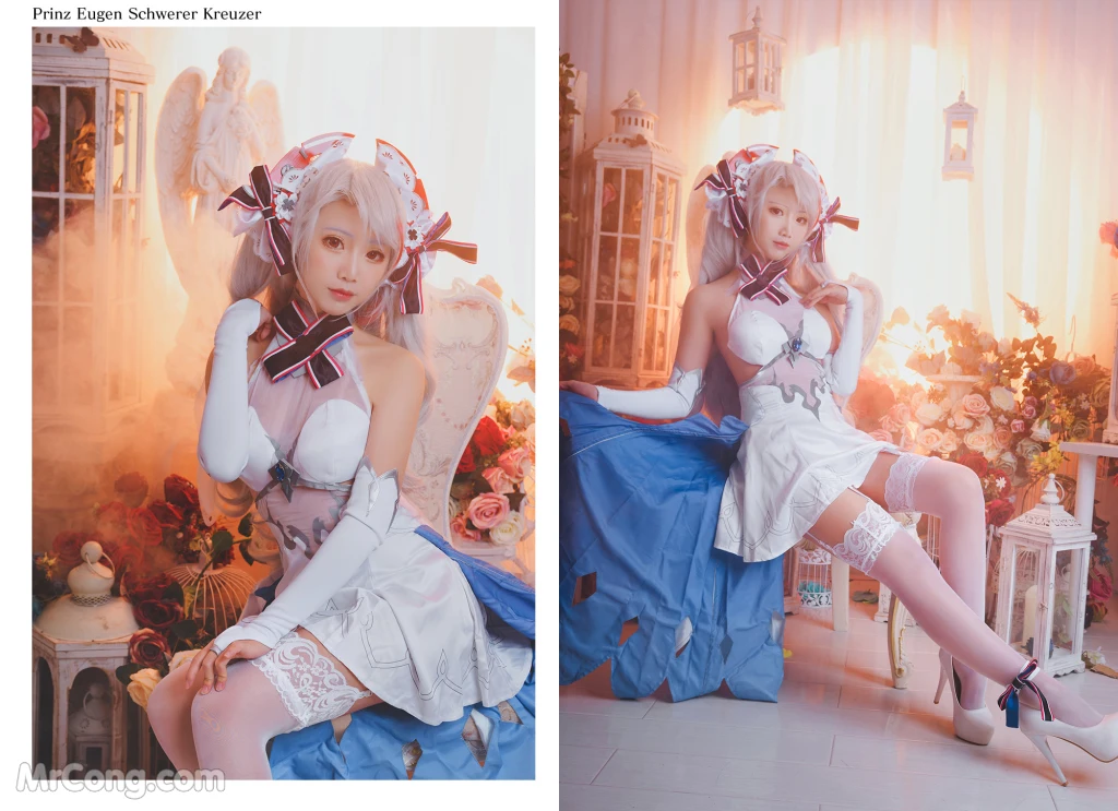 Coser@面饼仙儿 No.054: 欧根花嫁 (22 photos) – Page 2