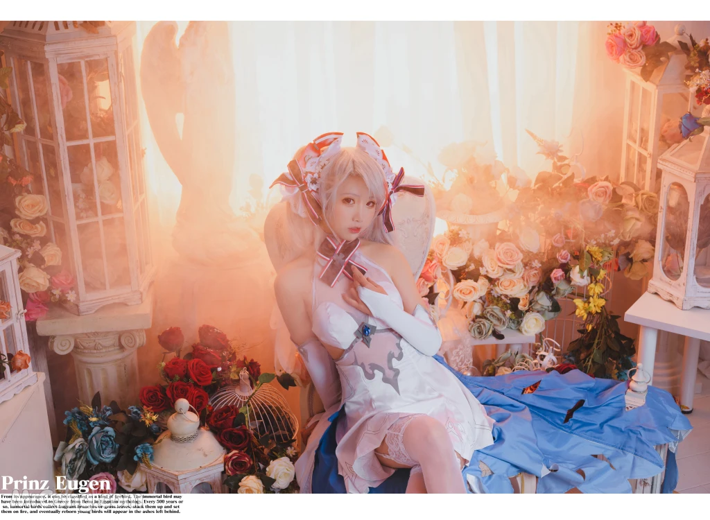 Coser@面饼仙儿 No.054: 欧根花嫁 (22 photos) – Page 3