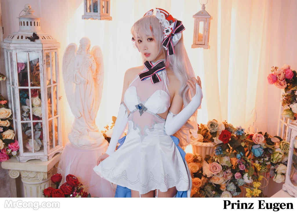 Coser@面饼仙儿 No.054: 欧根花嫁 (22 photos) – Page 3