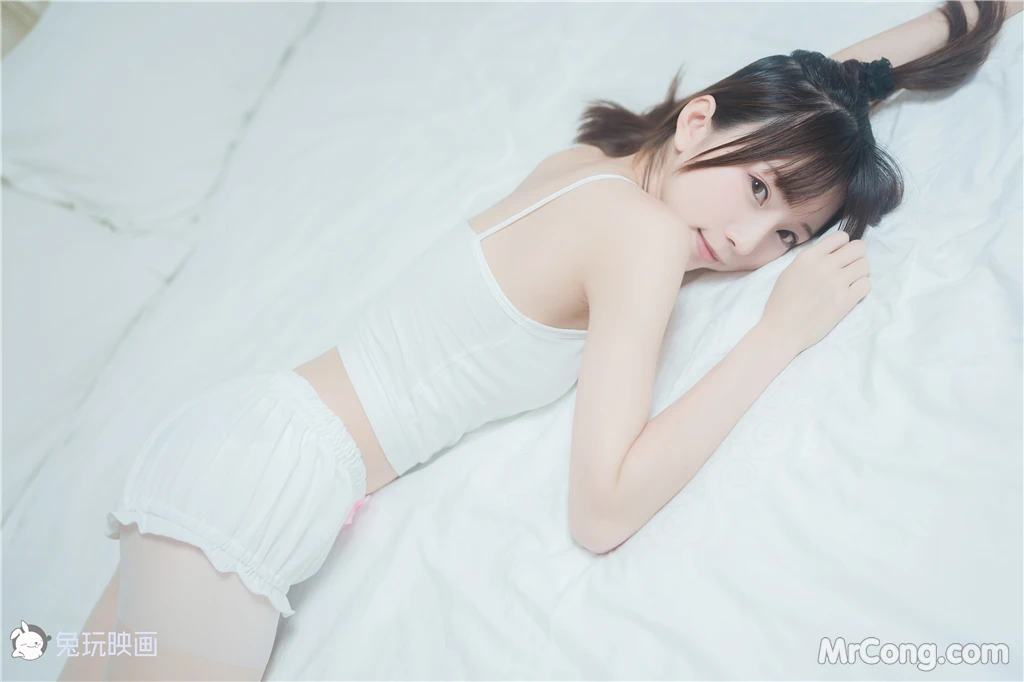 Cosplay@兔玩映画 Vol.043: 白丝套装 (42 photos)插图2