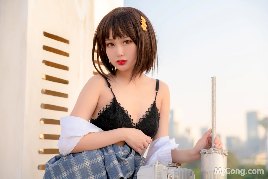 Coser@您的蛋蛋: 天台JK (41 photos) – Page 2