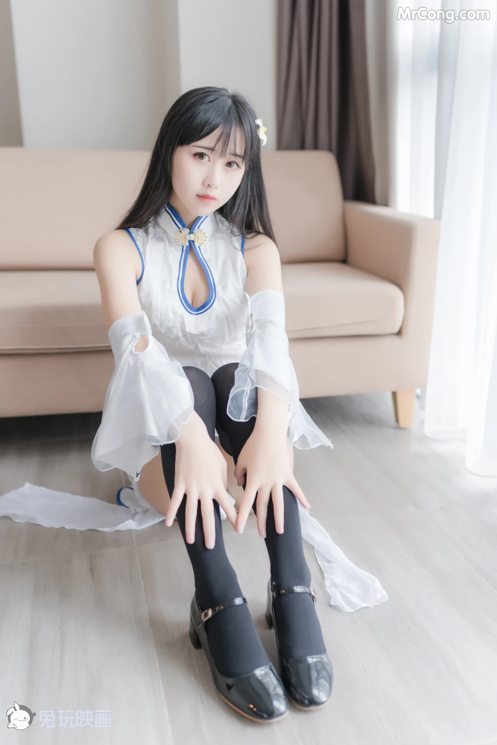 Cosplay@兔玩映画 Vol.046: 白色旗袍 (41 photos) – Page 2