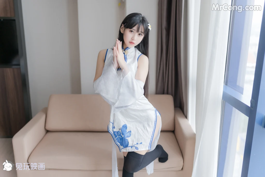 Cosplay@兔玩映画 Vol.046: 白色旗袍 (41 photos) – Page 4