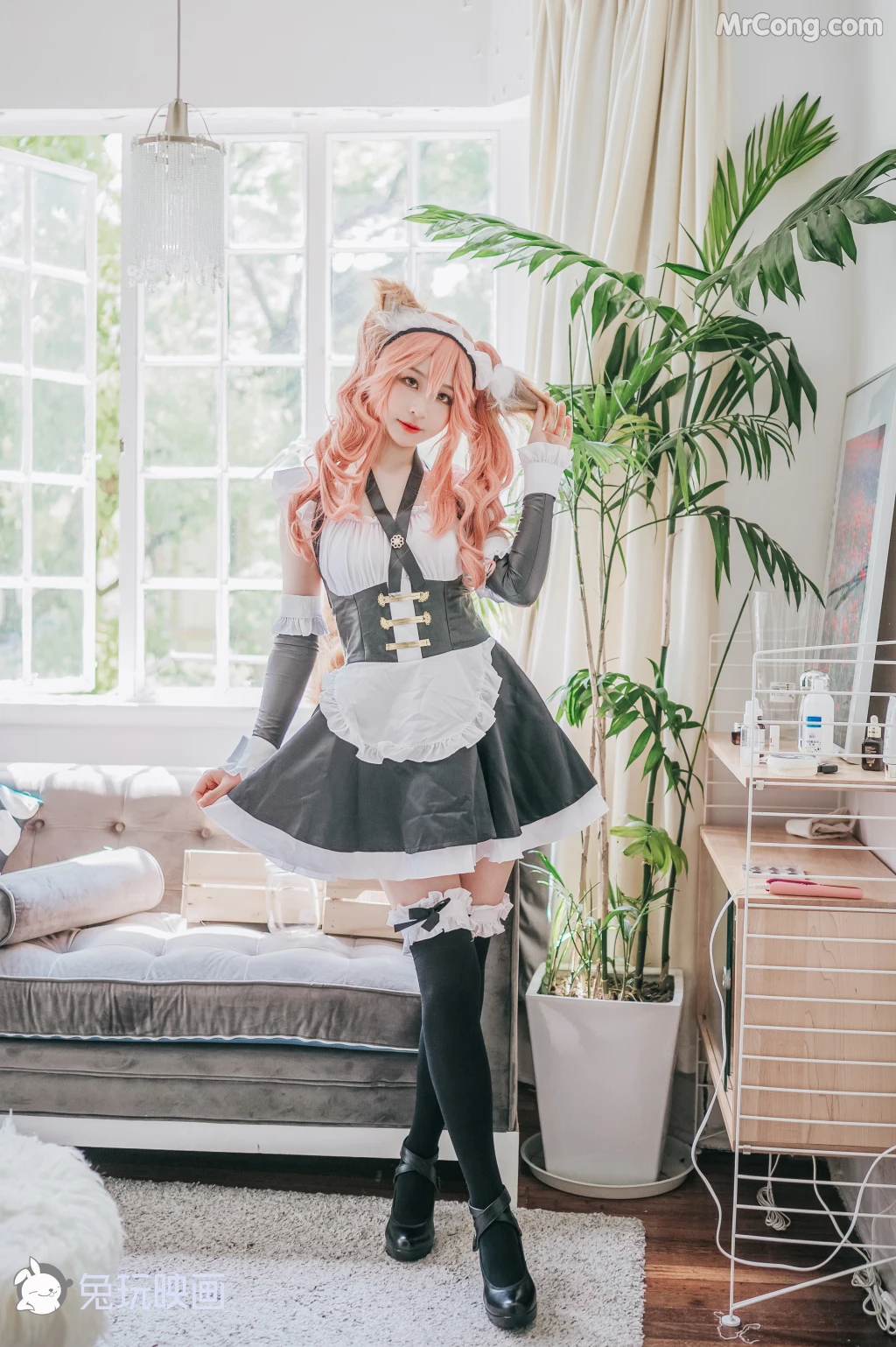 Cosplay@兔玩映画 Vol.047: 女仆玉藻前 (40 photos) – Page 3
