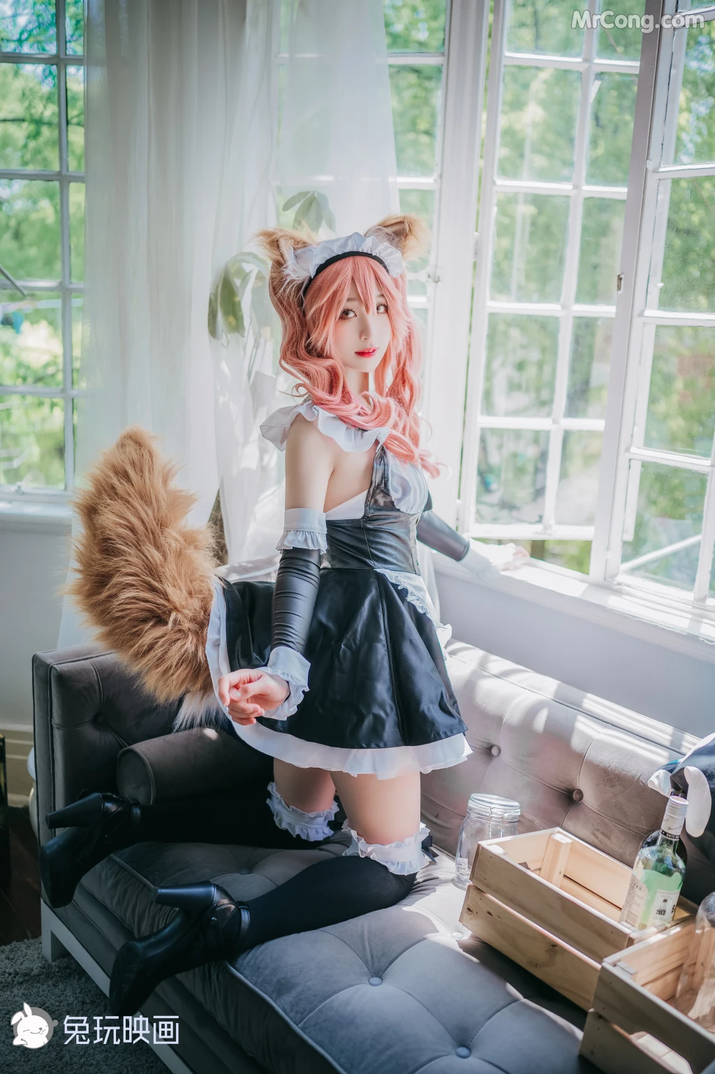 Cosplay@兔玩映画 Vol.047: 女仆玉藻前 (40 photos) – Page 3