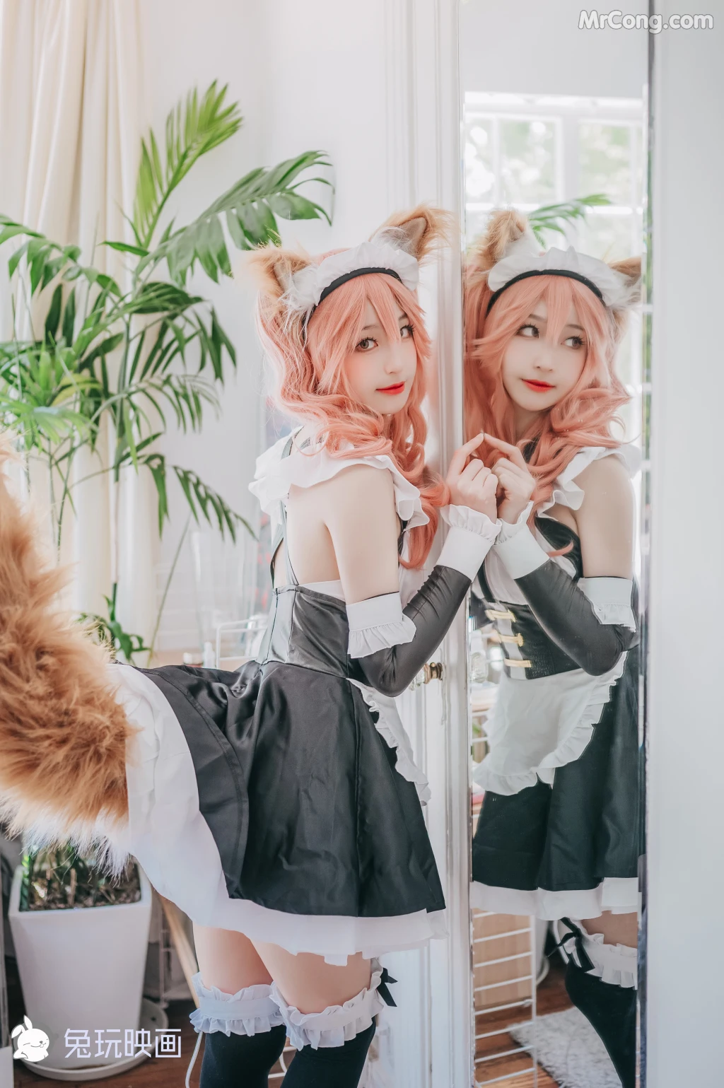 Cosplay@兔玩映画 Vol.047: 女仆玉藻前 (40 photos) – Page 3