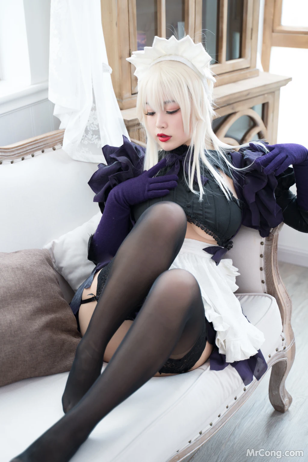Coser@白烨 Vol.054: 黑枪呆女仆 (50 photos) – Page 2