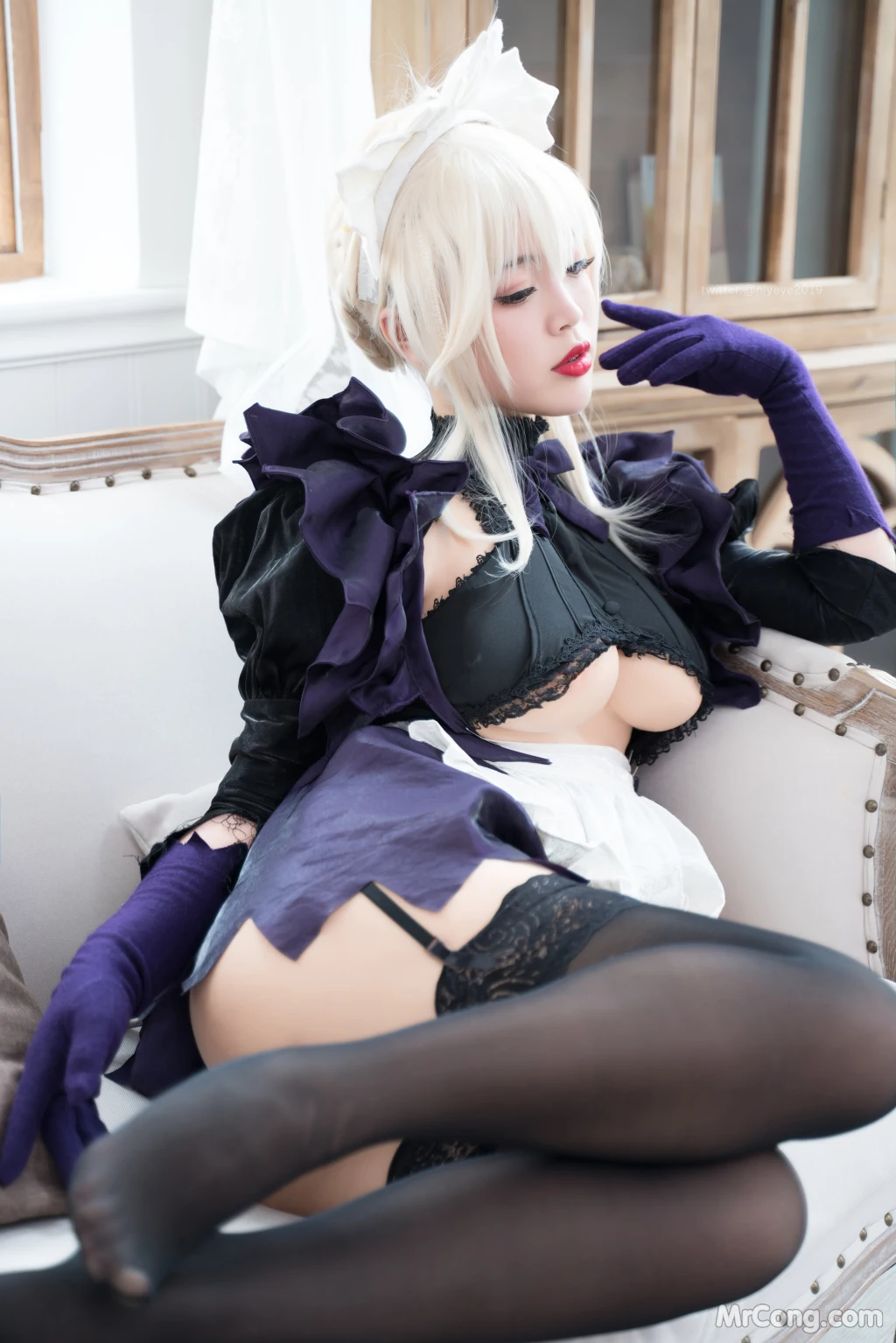 Coser@白烨 Vol.054: 黑枪呆女仆 (50 photos) – Page 2