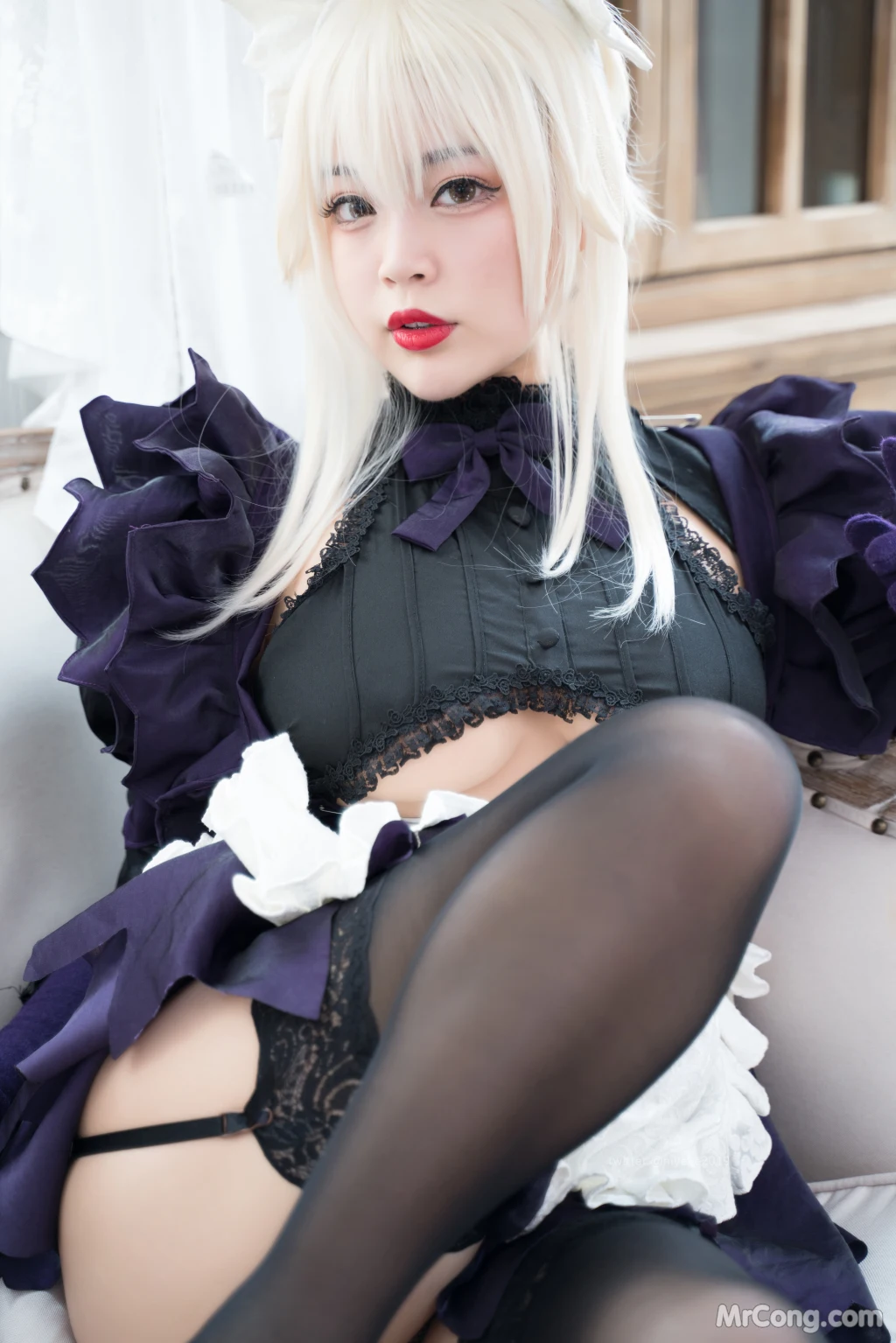 Coser@白烨 Vol.054: 黑枪呆女仆 (50 photos) – Page 2