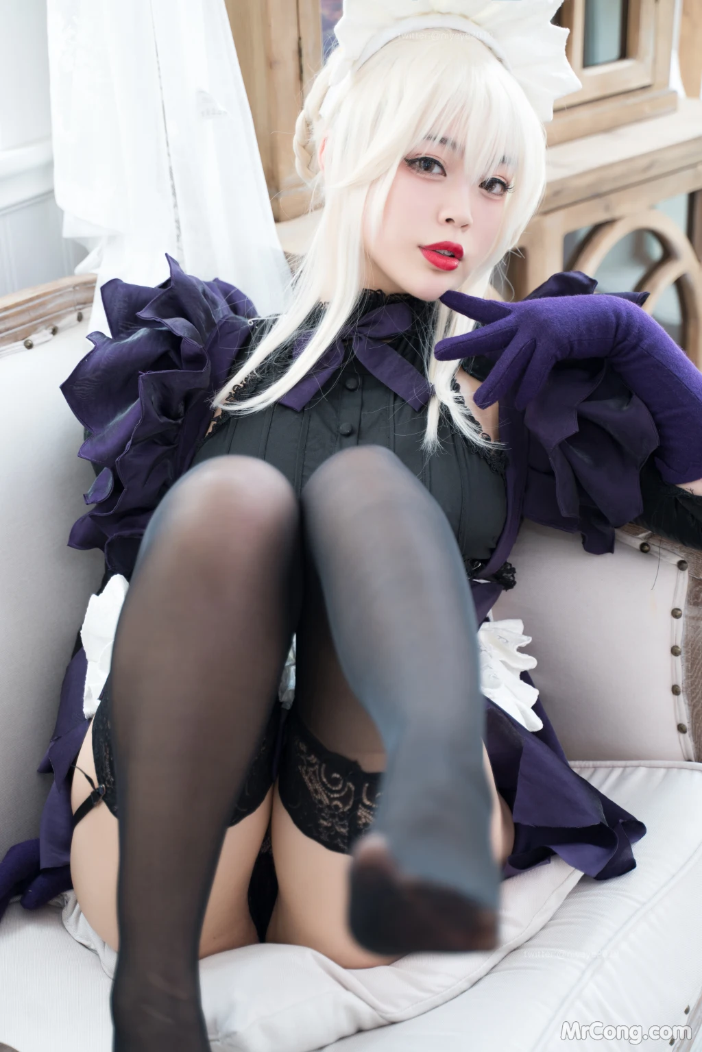 Coser@白烨 Vol.054: 黑枪呆女仆 (50 photos) – Page 3