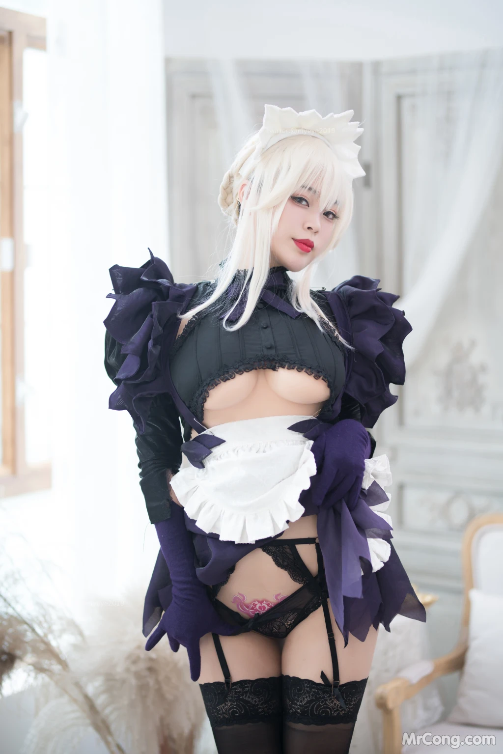Coser@白烨 Vol.054: 黑枪呆女仆 (50 photos) – Page 3