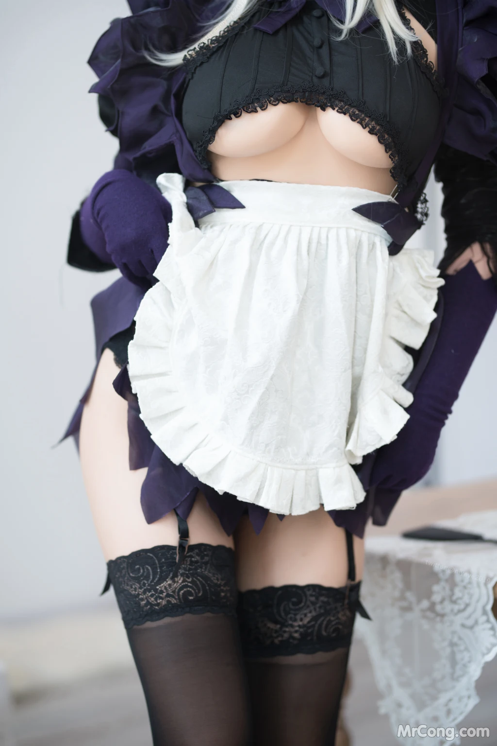 Coser@白烨 Vol.054: 黑枪呆女仆 (50 photos) – Page 4