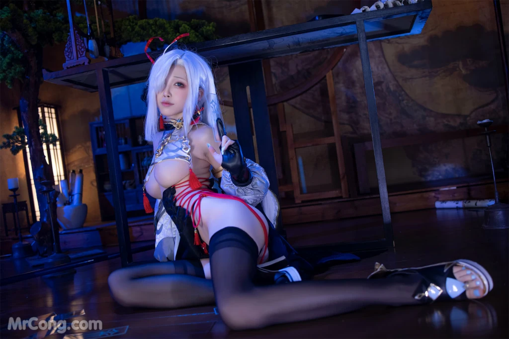 Coser@水淼Aqua Vol.157: 申鹤旗袍 (91 photos) – Page 7