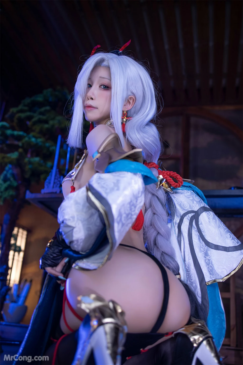 Coser@水淼Aqua Vol.157: 申鹤旗袍 (91 photos) – Page 7