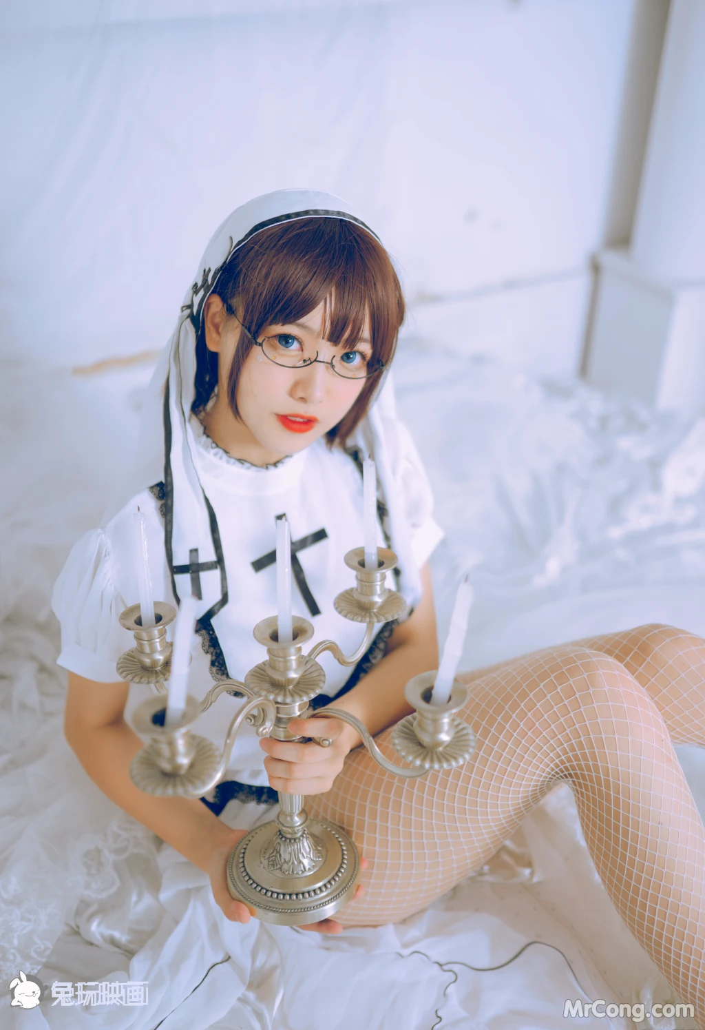 Cosplay@兔玩映画 Vol.050: 白色修女 (40 photos) – Page 2