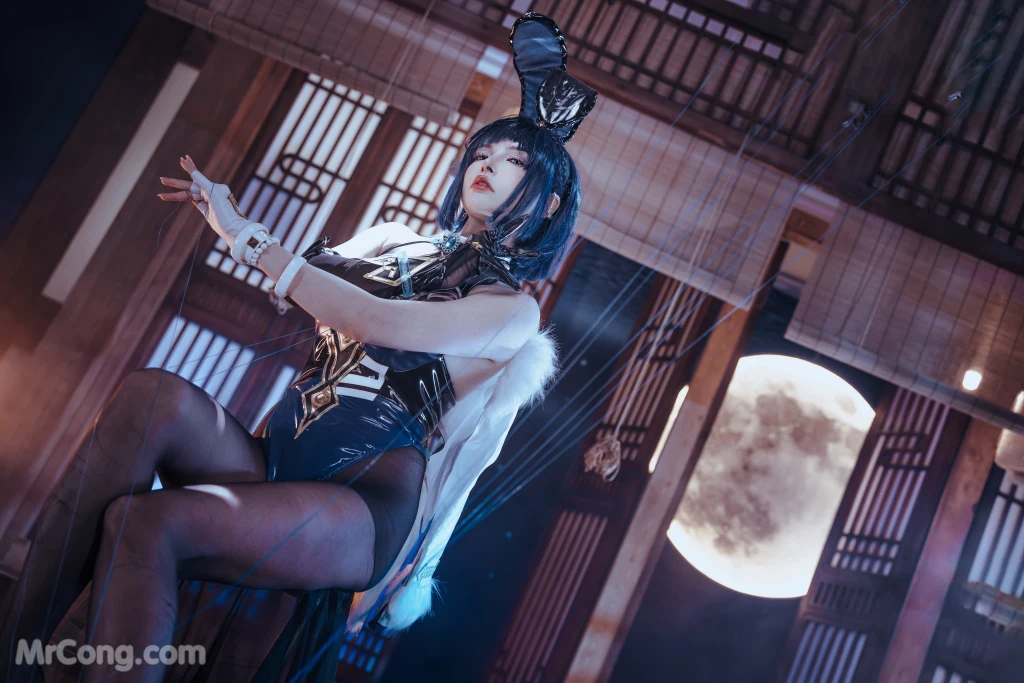 Coser@Xia Xiao Qiu Qiu Qiu (夏小秋秋秋) No.116: 夜兰 兔女郎 (92 photos) – Page 2