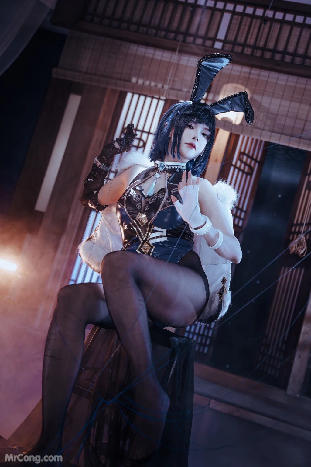 Coser@Xia Xiao Qiu Qiu Qiu (夏小秋秋秋) No.116: 夜兰 兔女郎 (92 photos) – Page 2