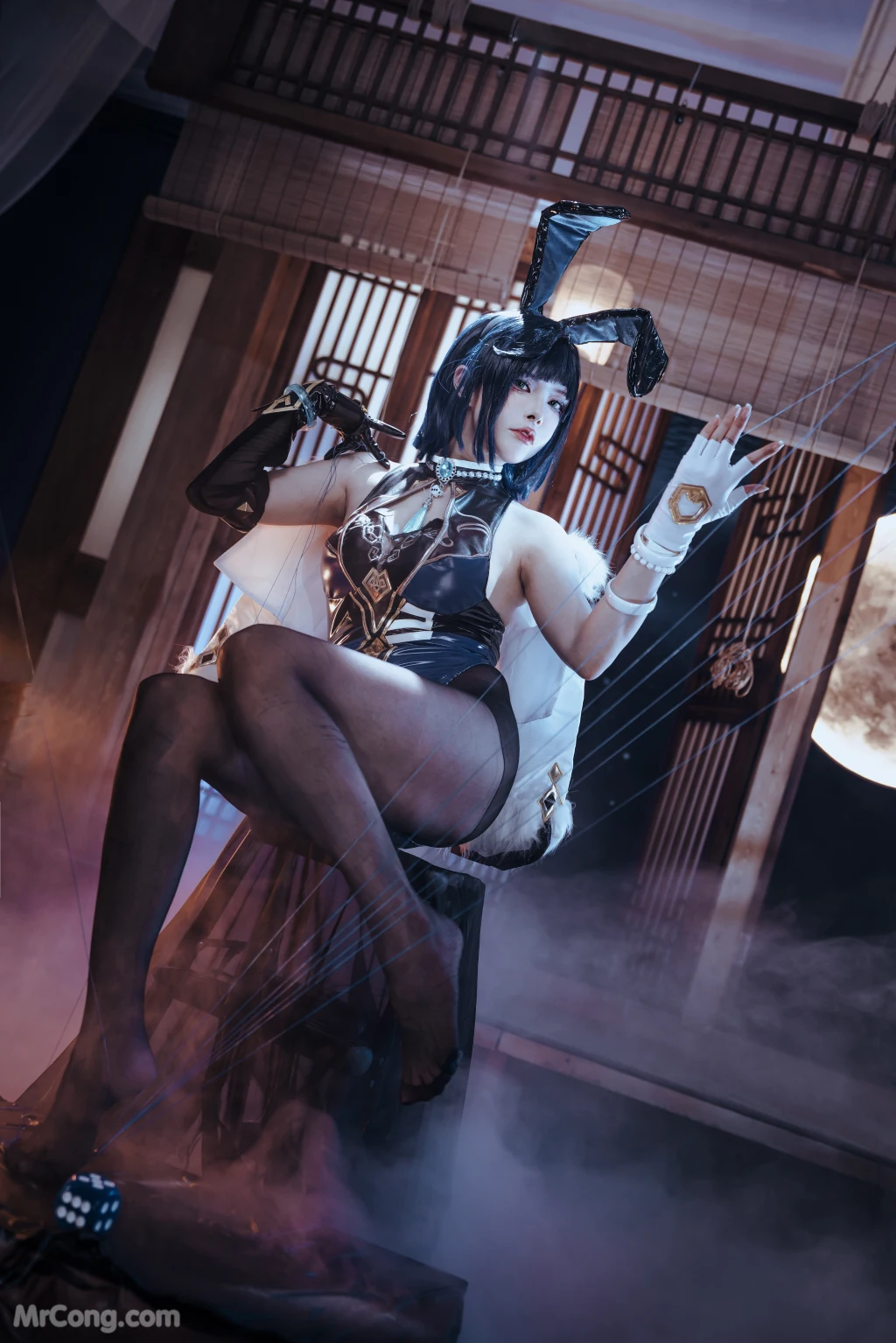 Coser@Xia Xiao Qiu Qiu Qiu (夏小秋秋秋) No.116: 夜兰 兔女郎 (92 photos) – Page 2