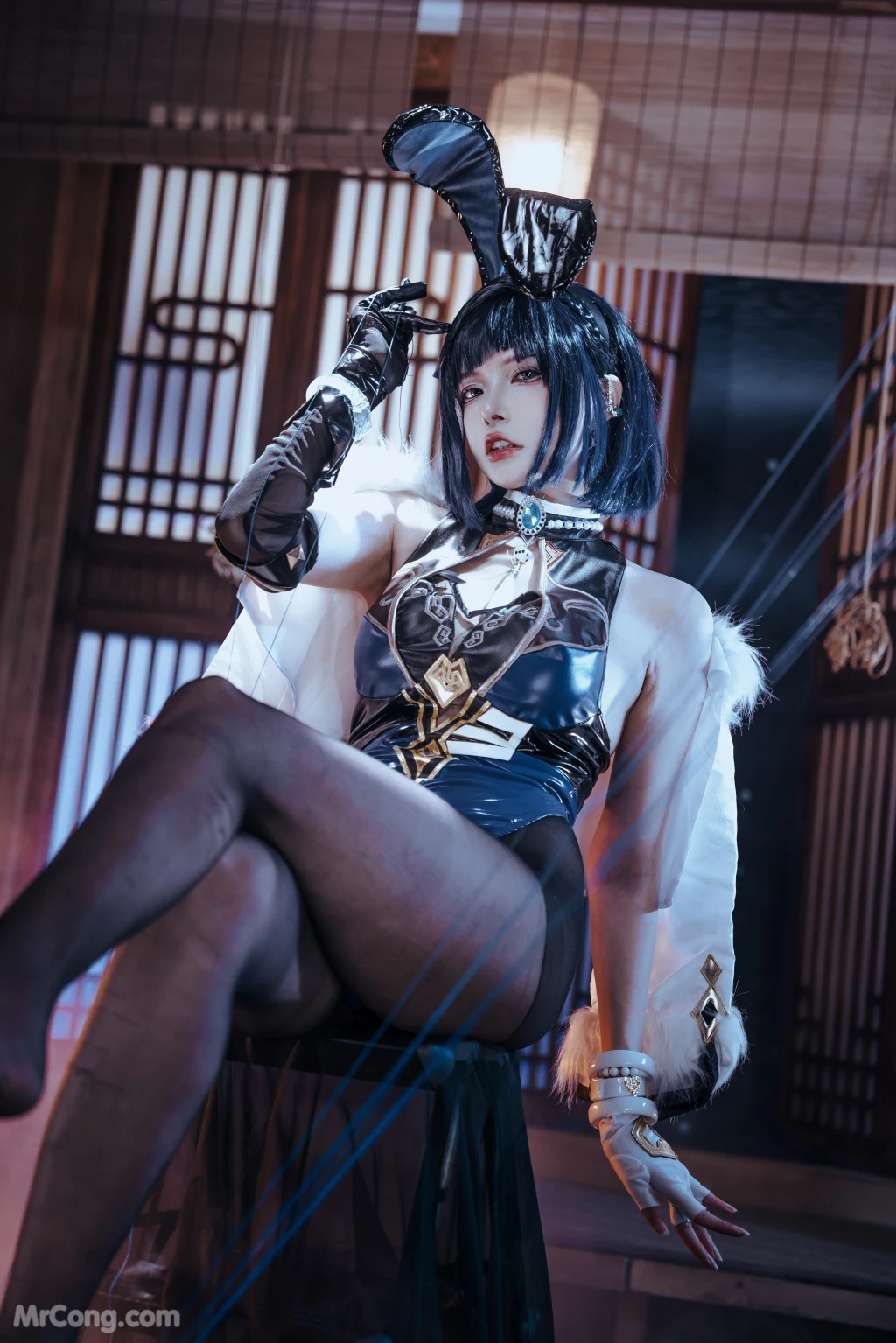 Coser@Xia Xiao Qiu Qiu Qiu (夏小秋秋秋) No.116: 夜兰 兔女郎 (92 photos) – Page 2