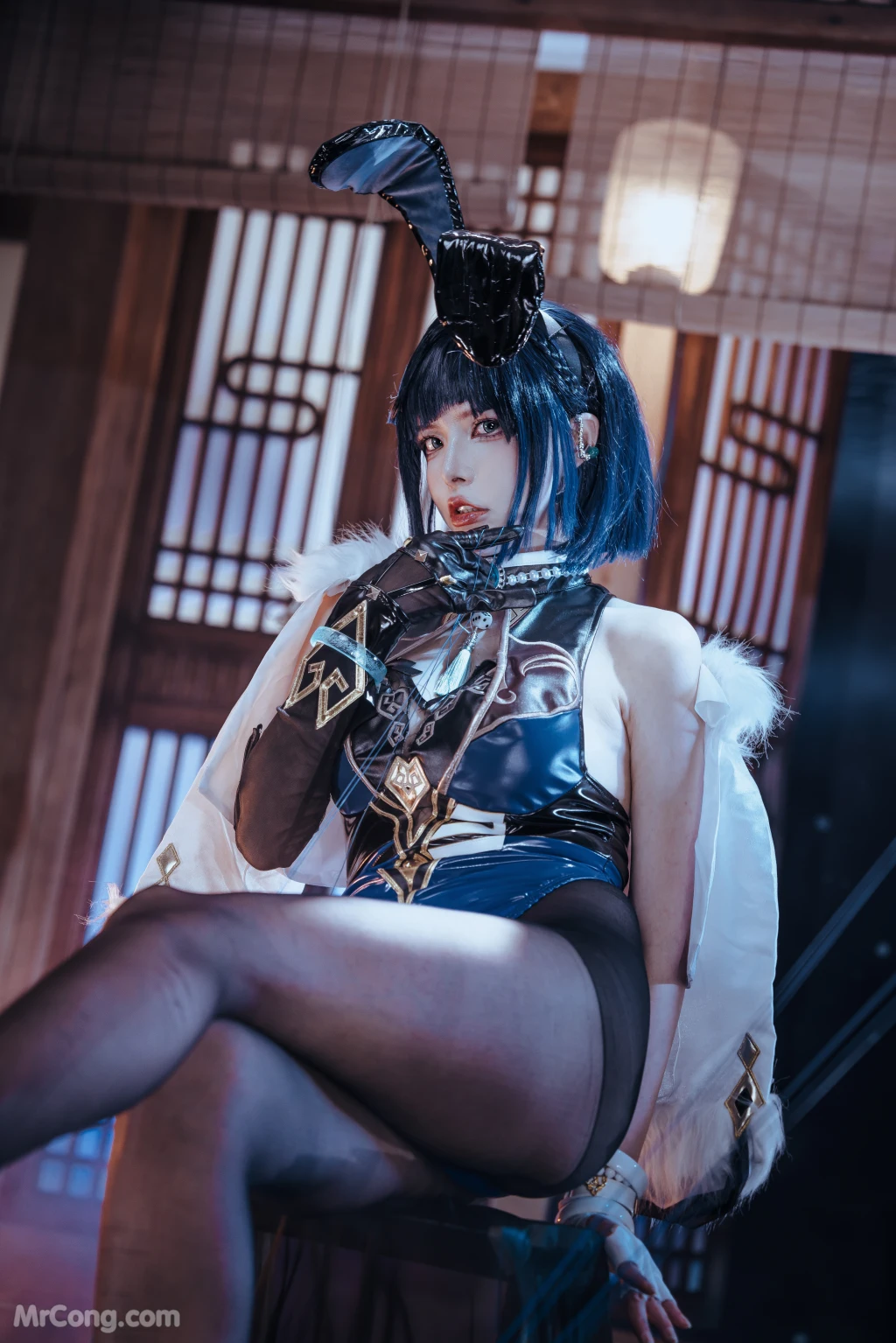 Coser@Xia Xiao Qiu Qiu Qiu (夏小秋秋秋) No.116: 夜兰 兔女郎 (92 photos) – Page 2