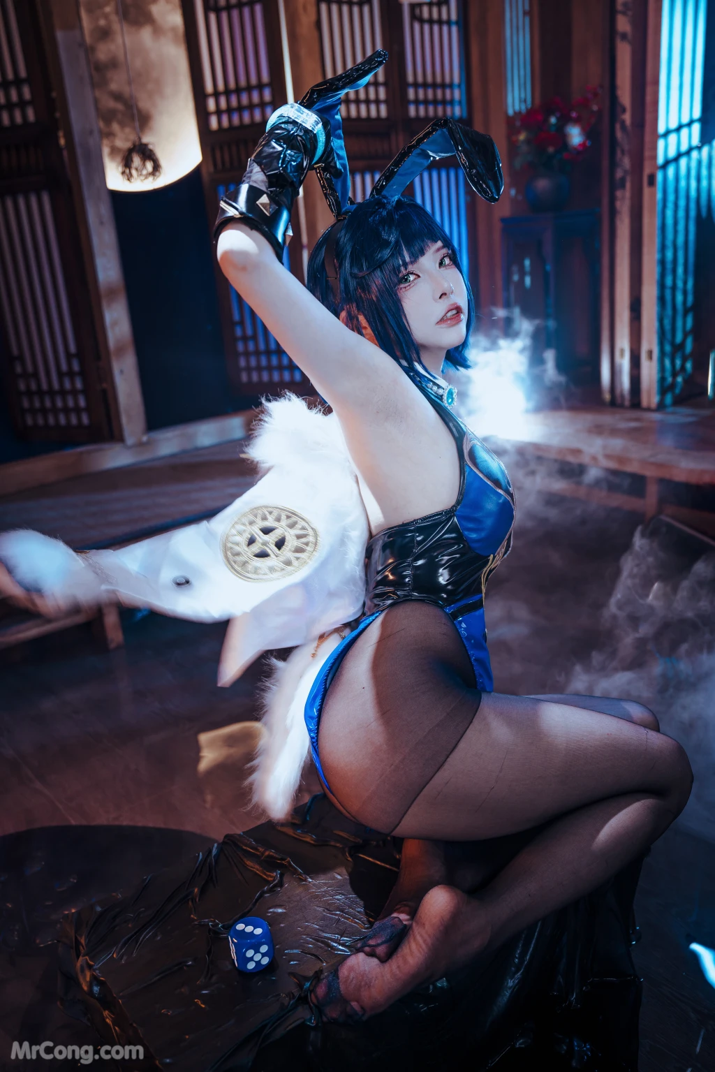 Coser@Xia Xiao Qiu Qiu Qiu (夏小秋秋秋) No.116: 夜兰 兔女郎 (92 photos) – Page 3