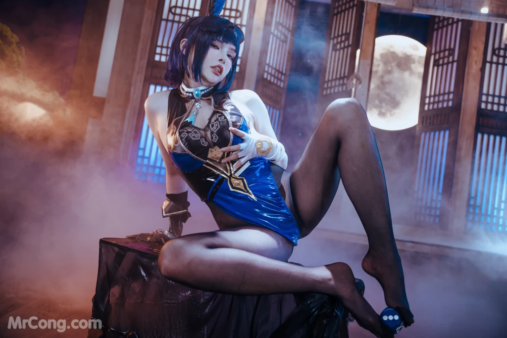 Coser@Xia Xiao Qiu Qiu Qiu (夏小秋秋秋) No.116: 夜兰 兔女郎 (92 photos) – Page 3