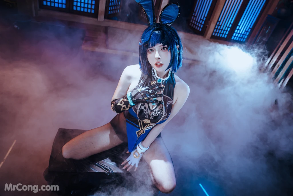 Coser@Xia Xiao Qiu Qiu Qiu (夏小秋秋秋) No.116: 夜兰 兔女郎 (92 photos) – Page 4
