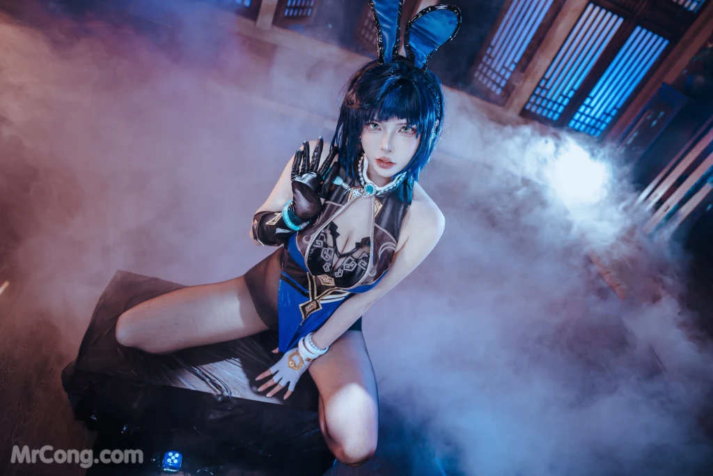 Coser@Xia Xiao Qiu Qiu Qiu (夏小秋秋秋) No.116: 夜兰 兔女郎 (92 photos) – Page 4