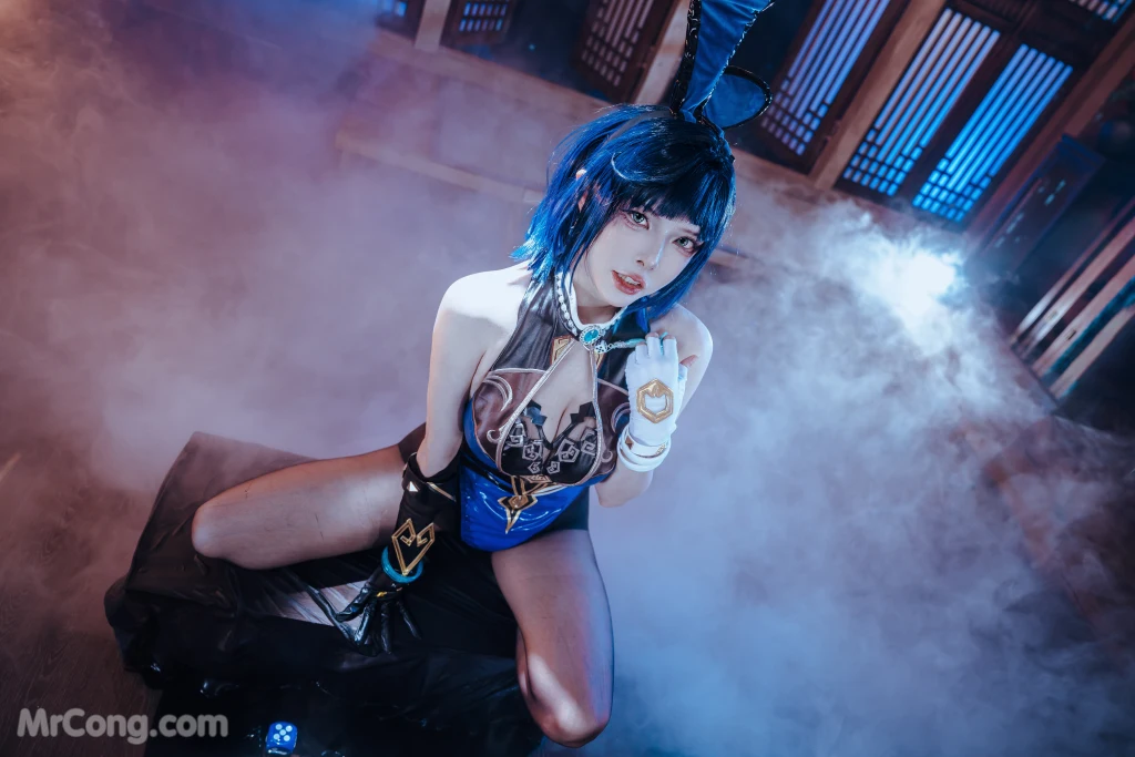 Coser@Xia Xiao Qiu Qiu Qiu (夏小秋秋秋) No.116: 夜兰 兔女郎 (92 photos) – Page 4