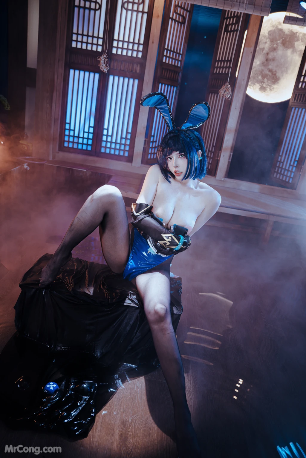 Coser@Xia Xiao Qiu Qiu Qiu (夏小秋秋秋) No.116: 夜兰 兔女郎 (92 photos) – Page 5